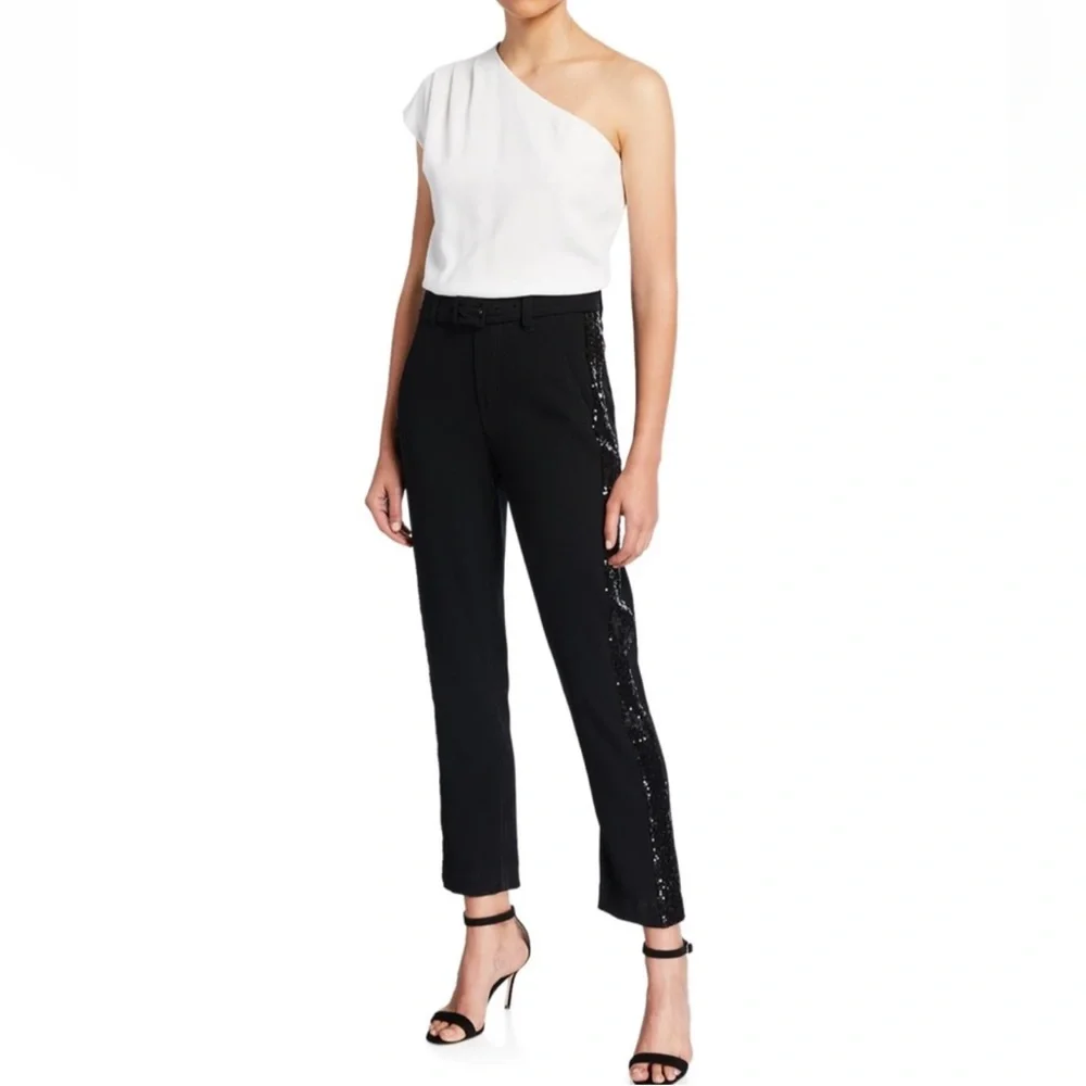 Derek Lam 10 Crosby One Shoulder Jumpsuit - Picture 3 of 4